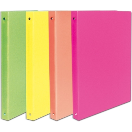 Κλασέρ σχολικό SKAG P.P A4 4-20 4 κρίκων φωσφοριζέ σε διάφορα χρώματα